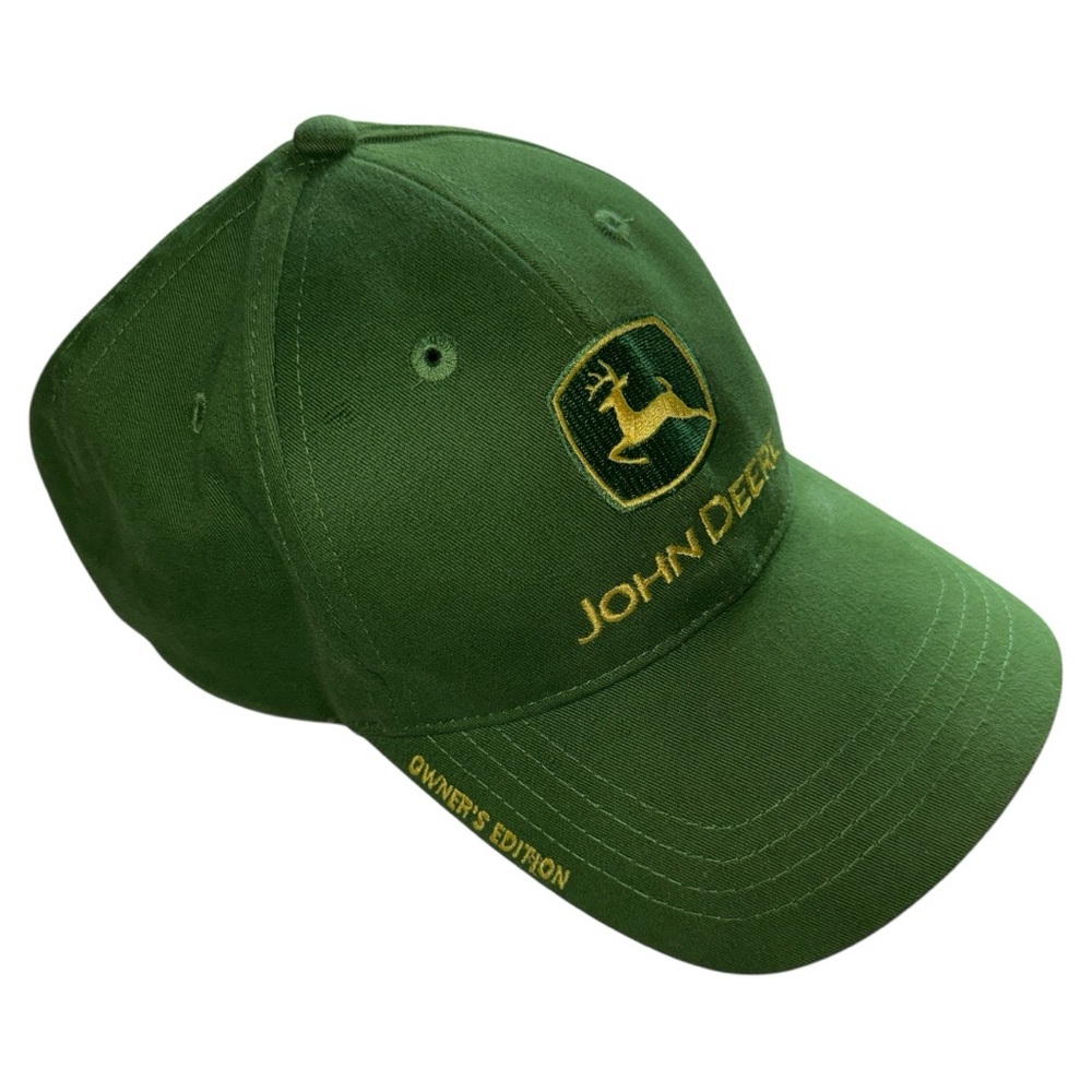 John‎ Deere Green Hat Owner’s Edition Baseball Hat Cap Adjustable Strapback